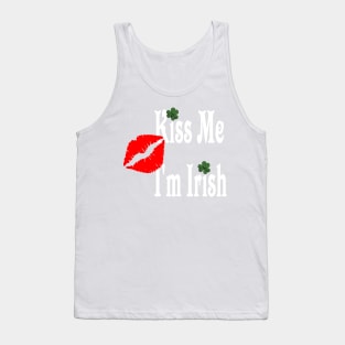 Kiss Me I'm Irish Tank Top